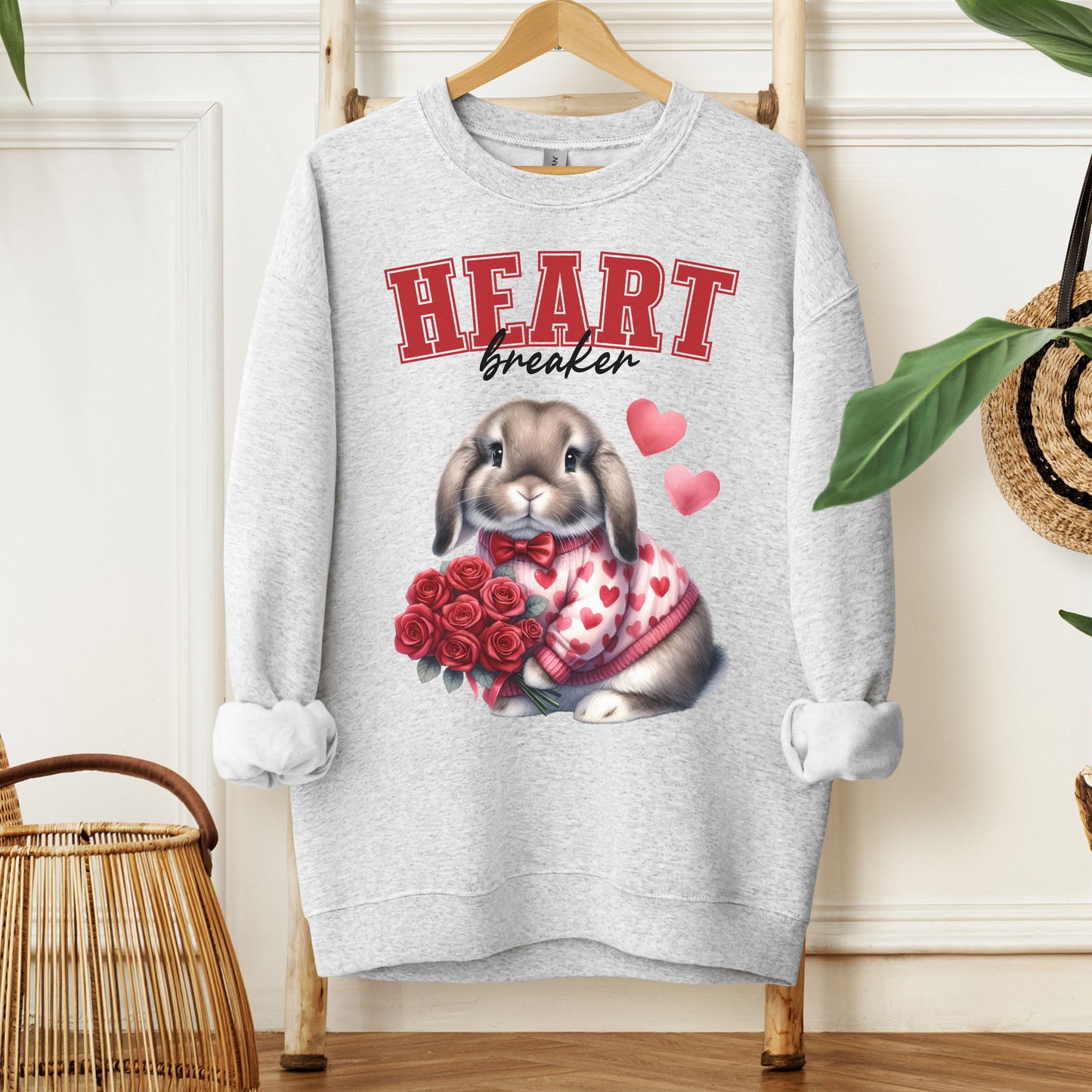 Heartbreaker-Lop Design Unisex Sweatshirt