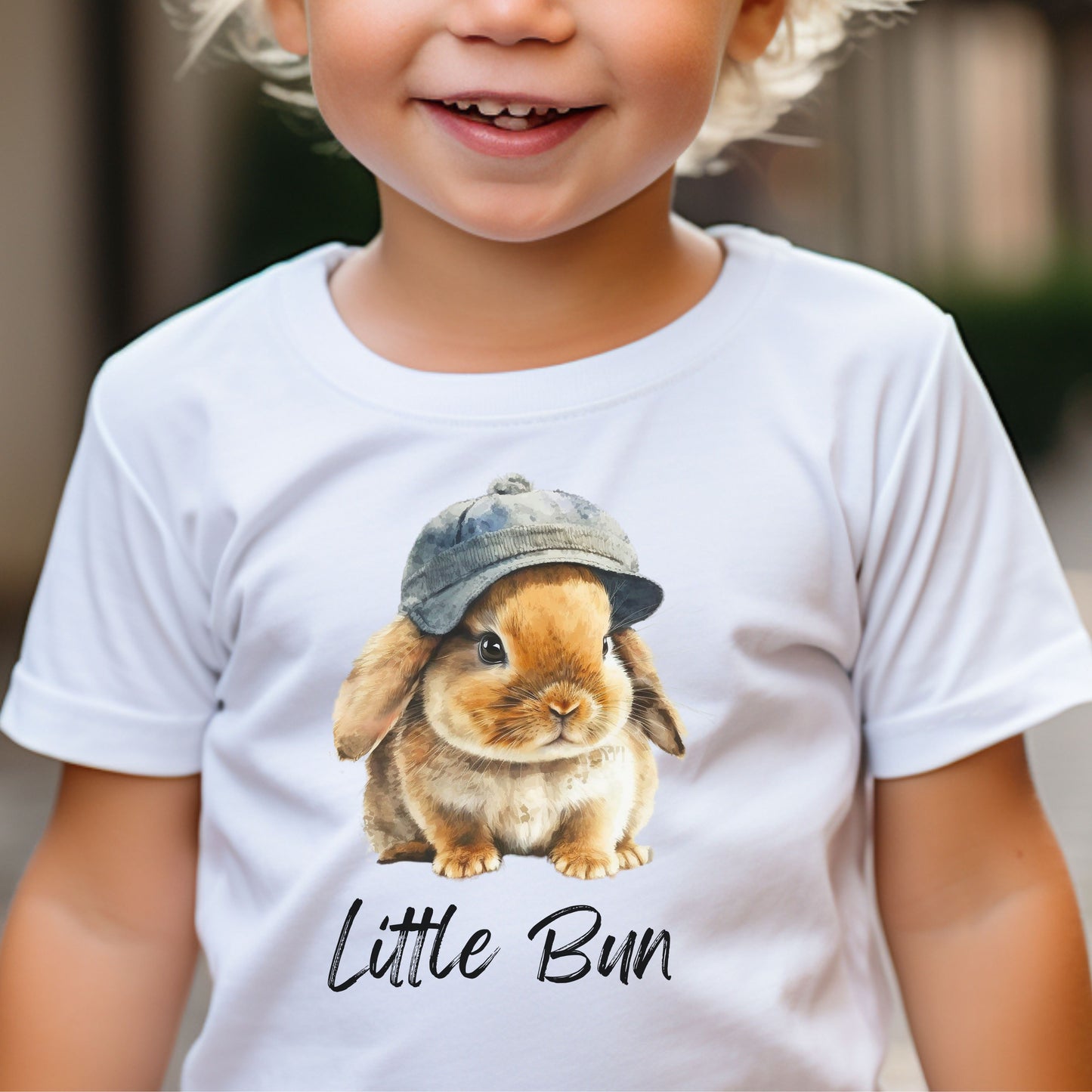 Little Bun Hat Toddler Short Sleeve Tee