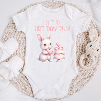 Birthday-Bun Baby Onesie