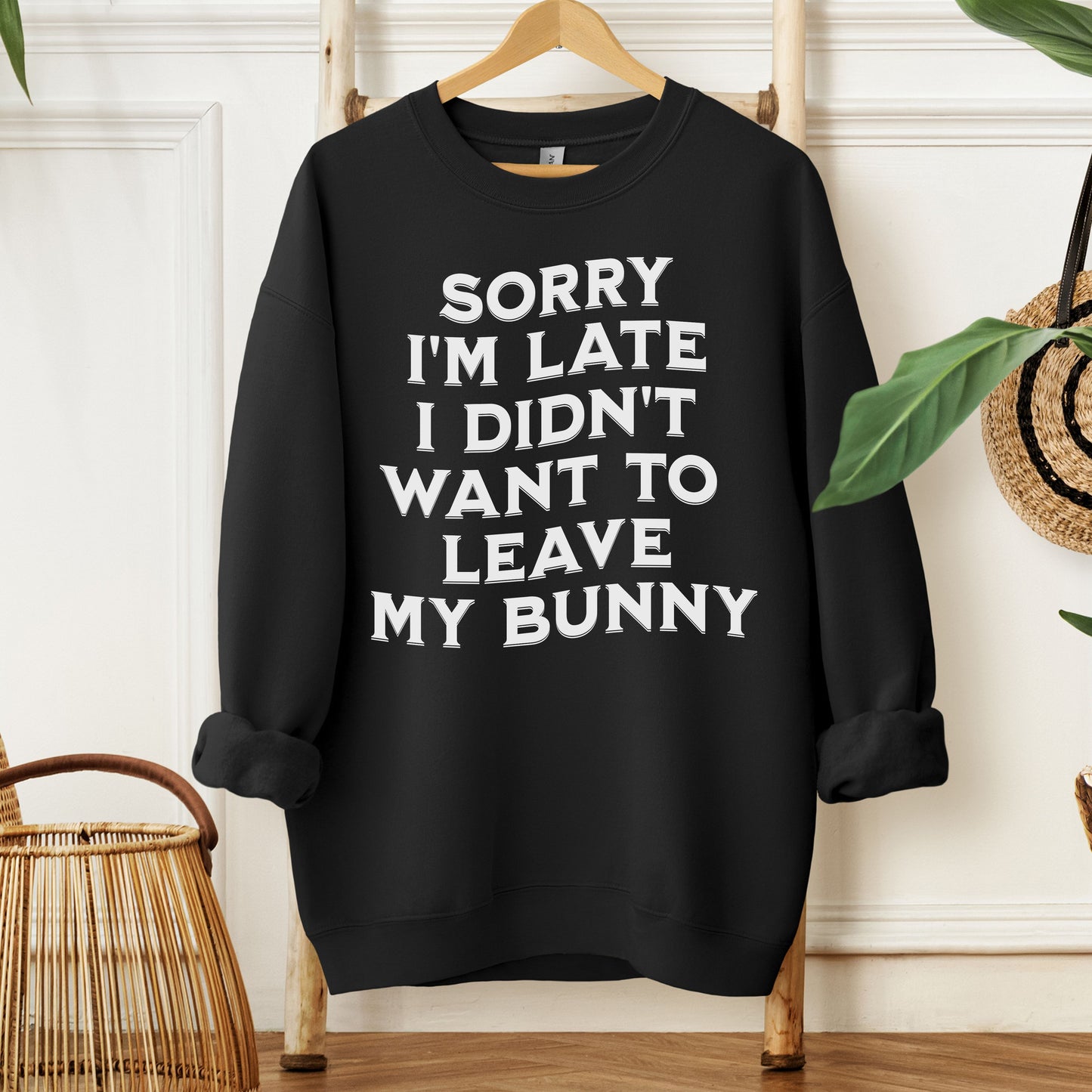 Sorry, I'm Late Unisex Sweatshirt