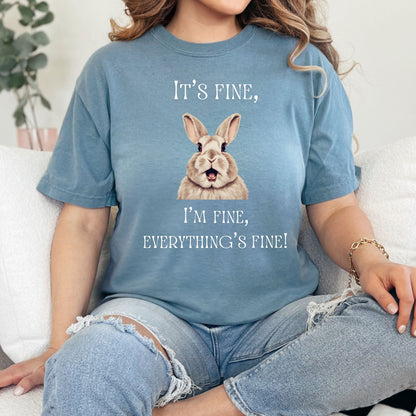 It's Fine Unisex Garment-Dyed Heavyweight T-Shirt