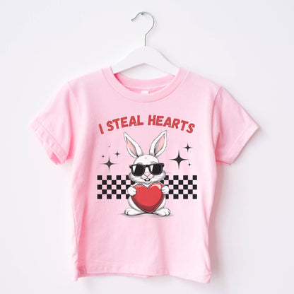 I Steal Hearts Toddler Short Sleeve Tee