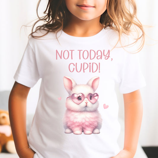 Not Today Cupid Youth Short Sleeve T-Shirt