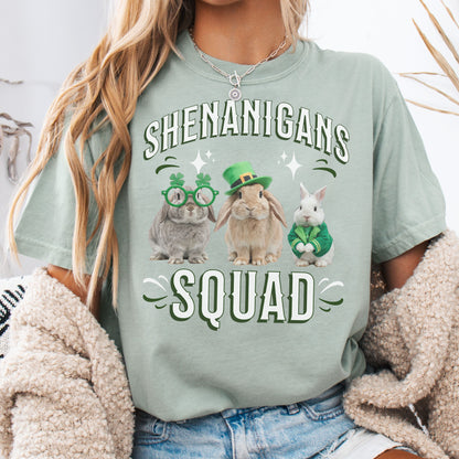 Shenanigans Squad Unisex Garment-dyed Heavyweight T-Shirt