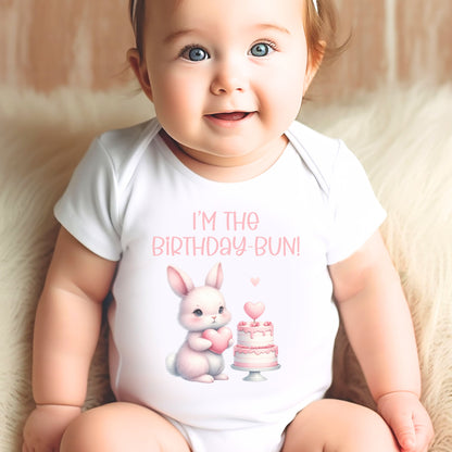 Birthday-Bun Baby Onesie