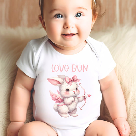 Love Bun Baby Onesie