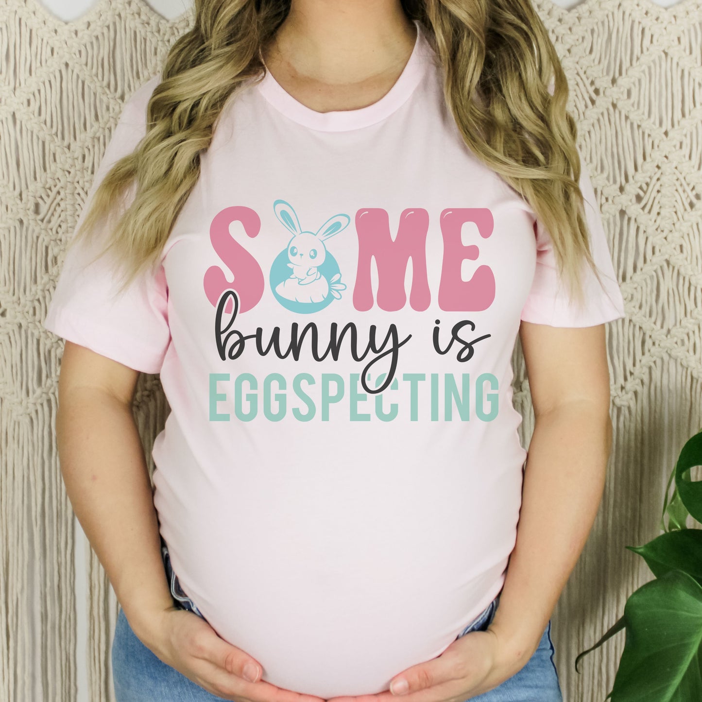 Some Bunny is Eggspecting Unisex T-Shirt