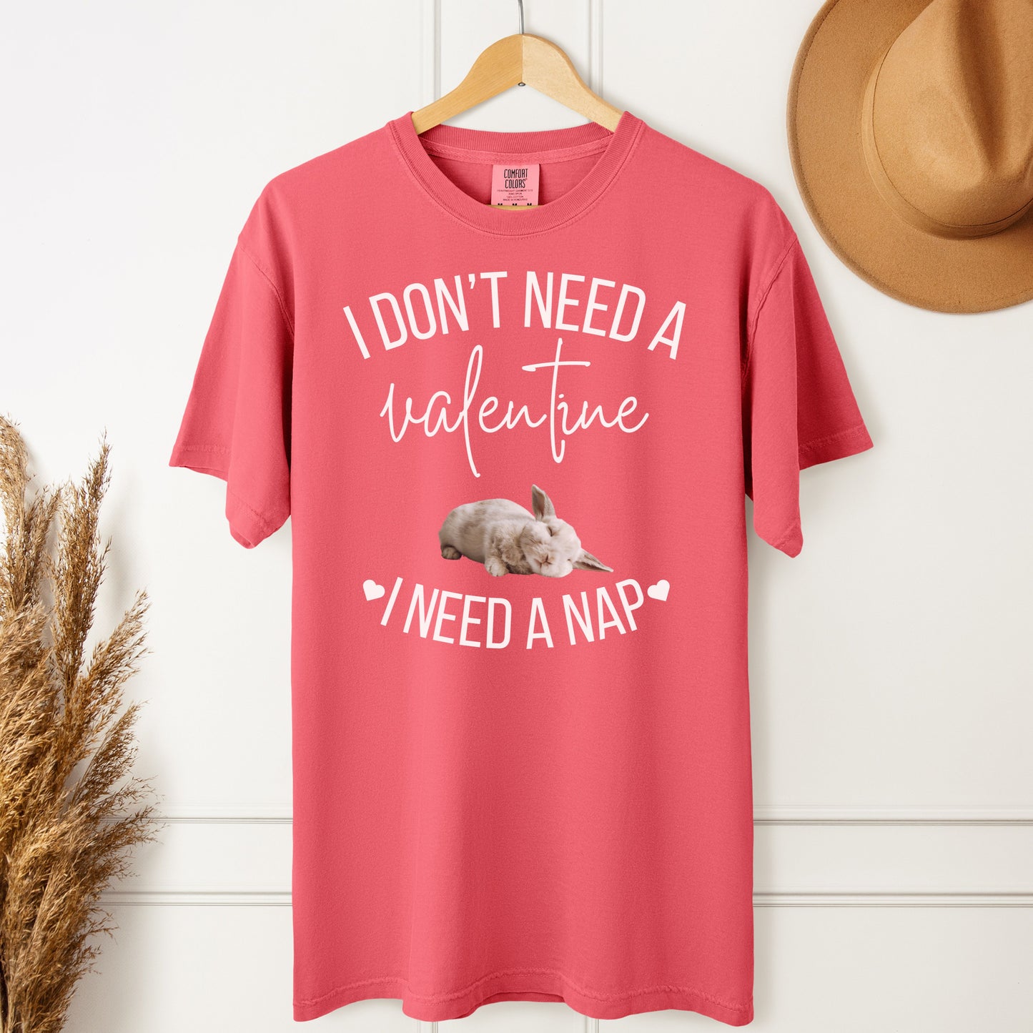 I Don't Need a Valentine Unisex Garment-dyed Heavyweight T-Shirt