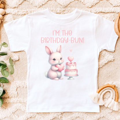 Birthday-Bun Toddler Short Sleeve Tee