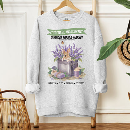 Cottontail and Company Lavender Farm Unisex Sweatshirt