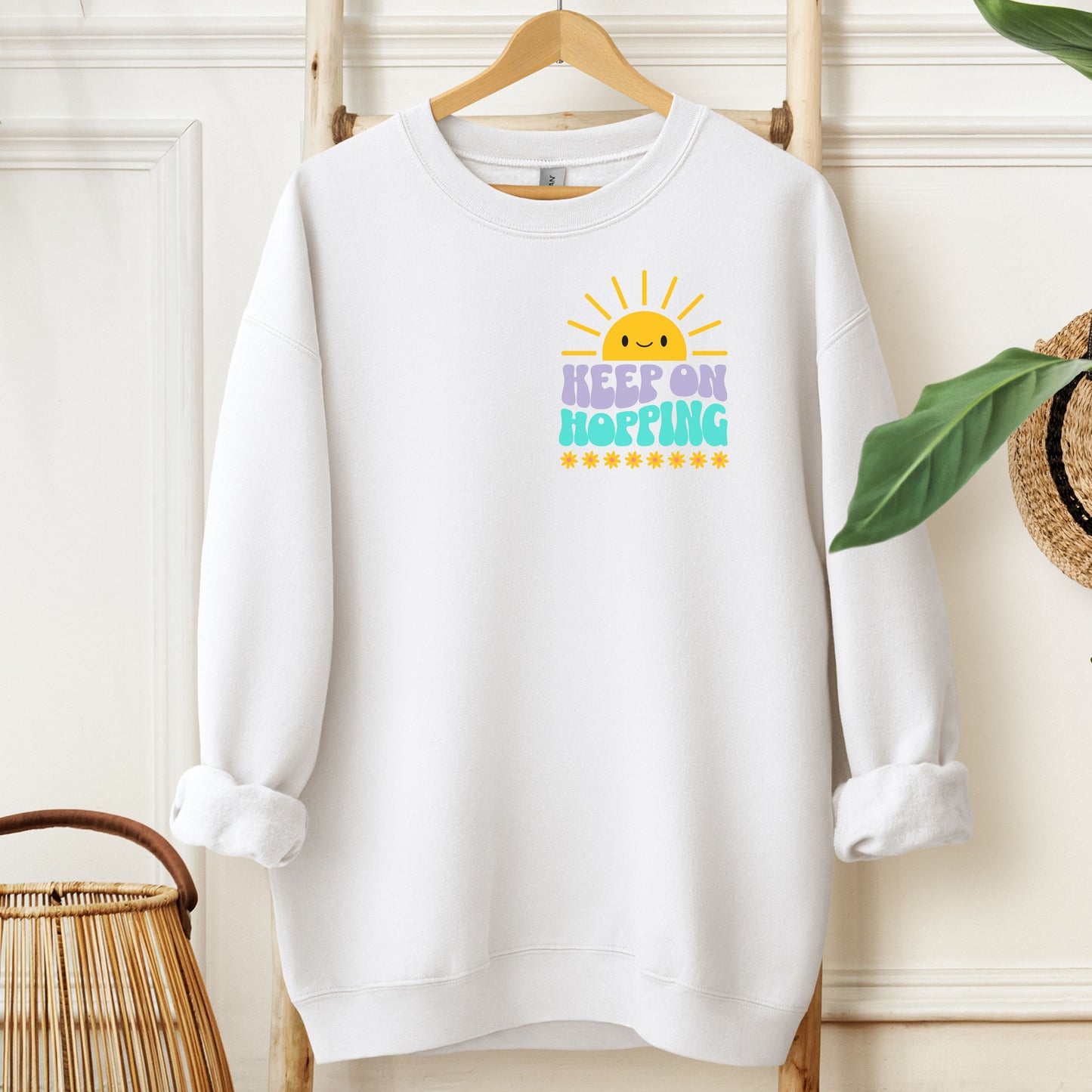 Keep On Hopping Unisex Sweatshirt