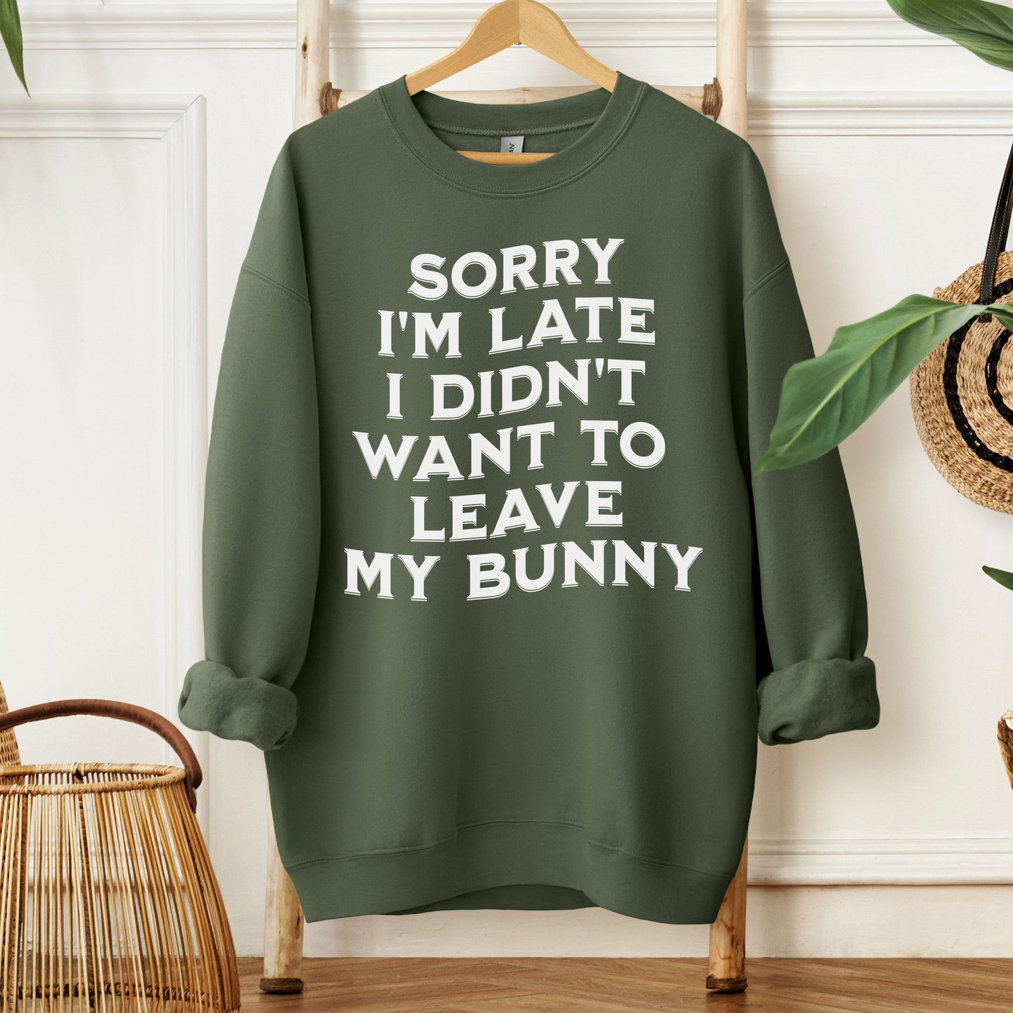 Sorry, I'm Late Unisex Sweatshirt