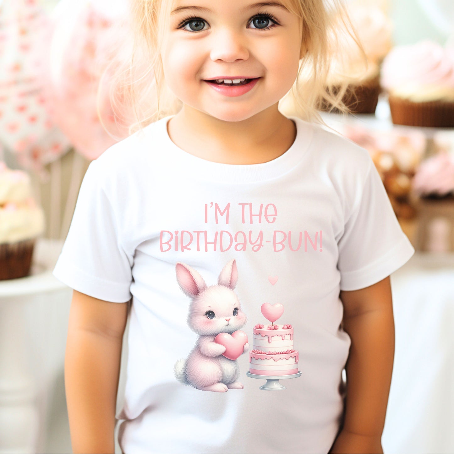 Birthday-Bun Toddler Short Sleeve Tee