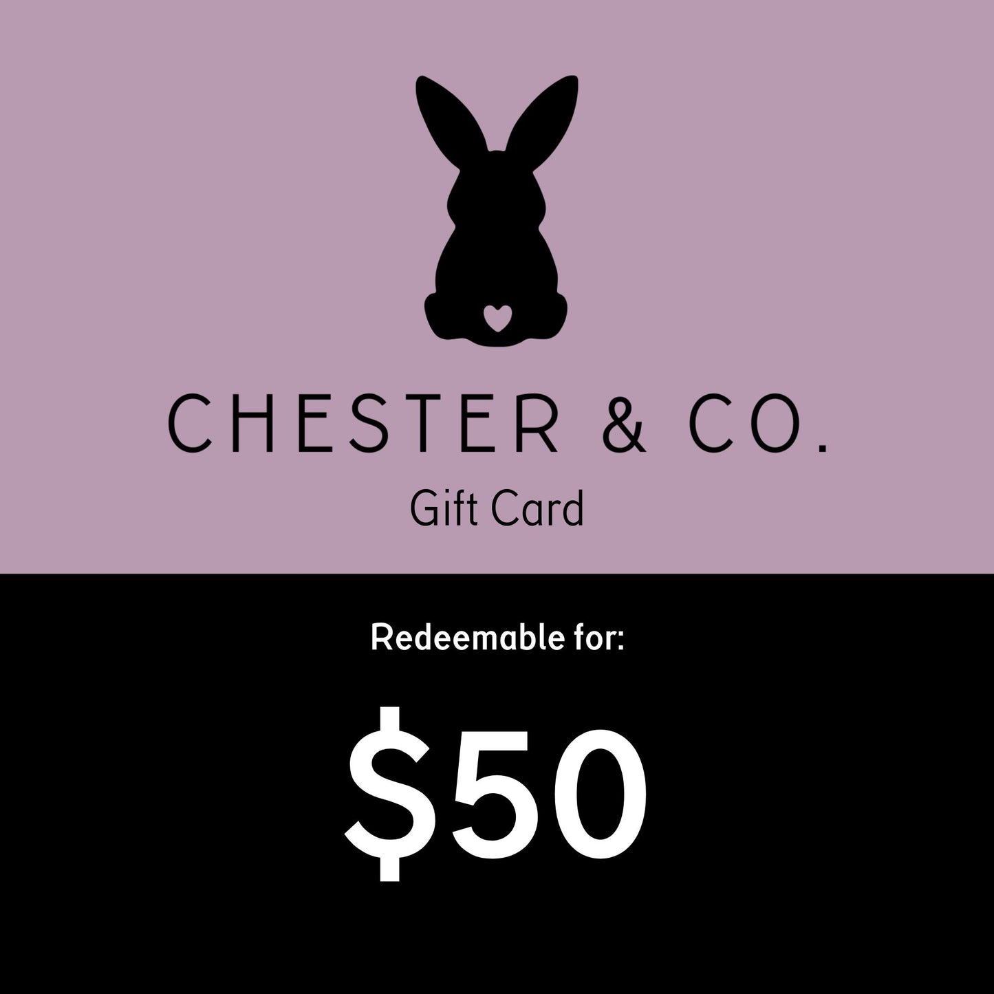 Chester & Co. Gift Card