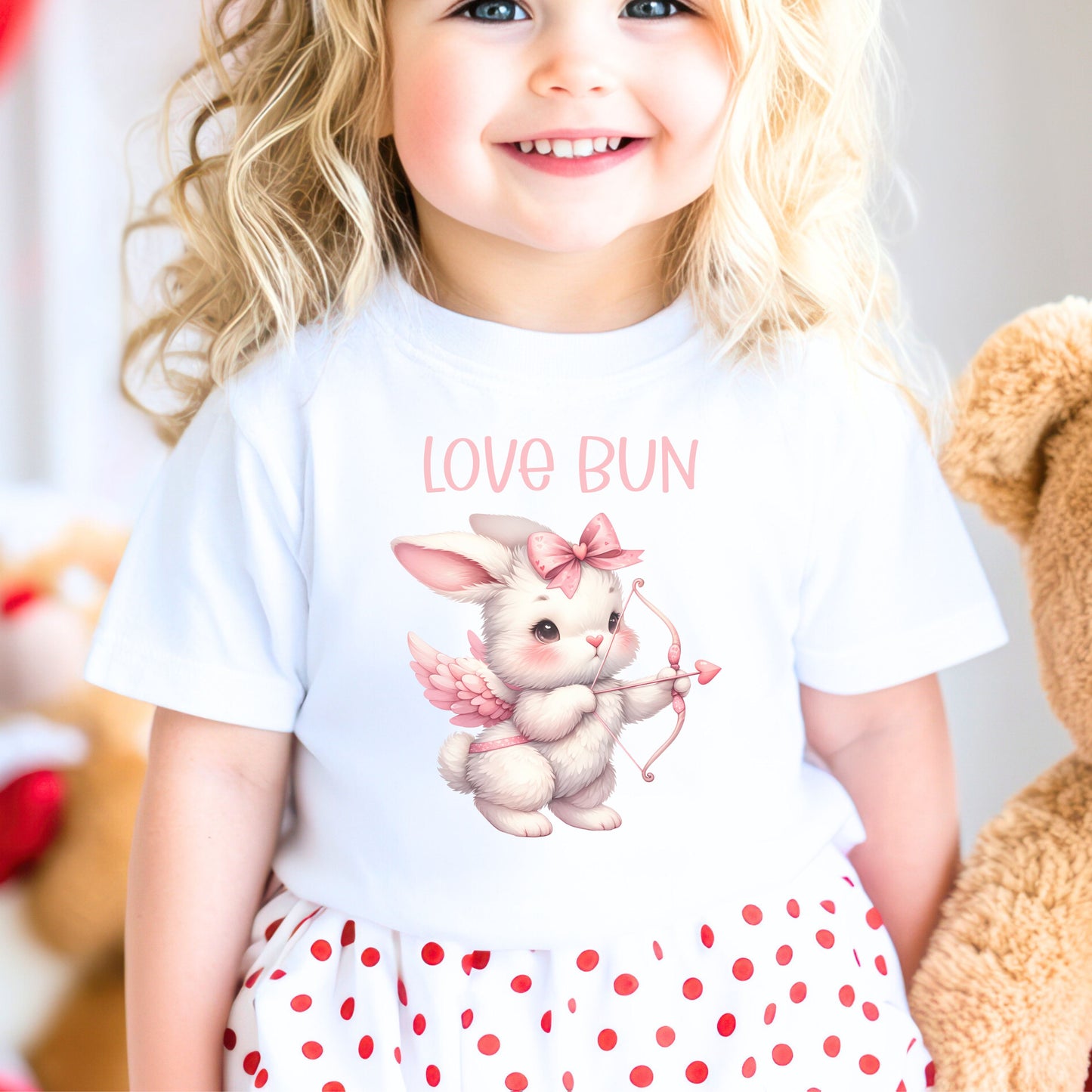 Love Bun Toddler Short Sleeve Tee