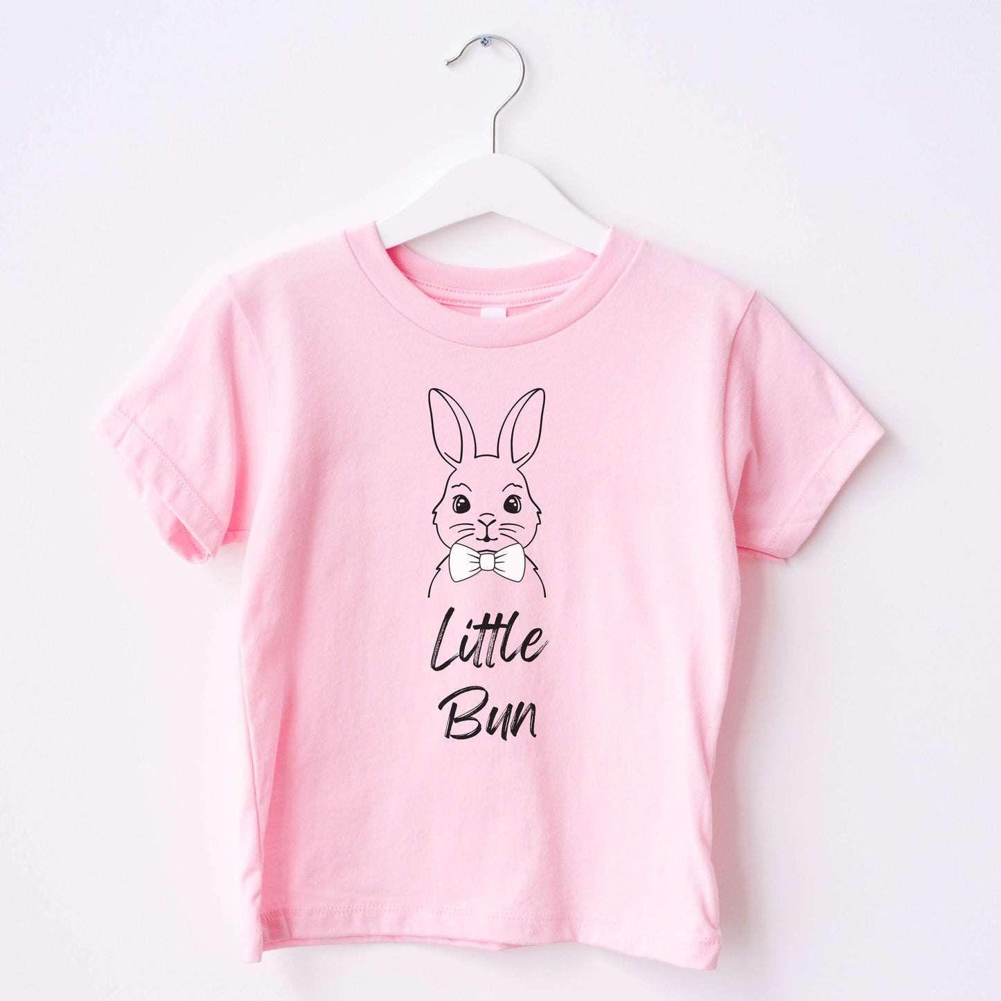 Little Bun Bowtie Toddler Short Sleeve Tee