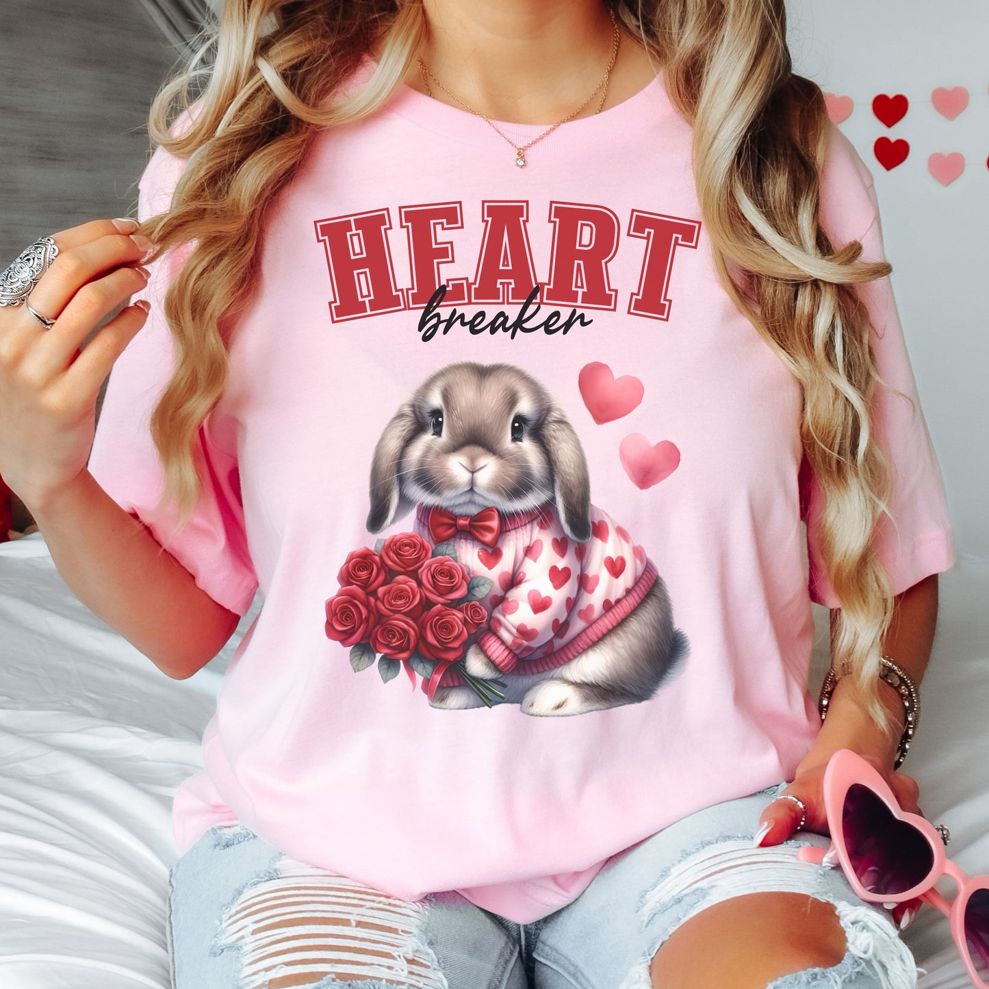 Heartbreaker-Lop Design Unisex T-Shirt