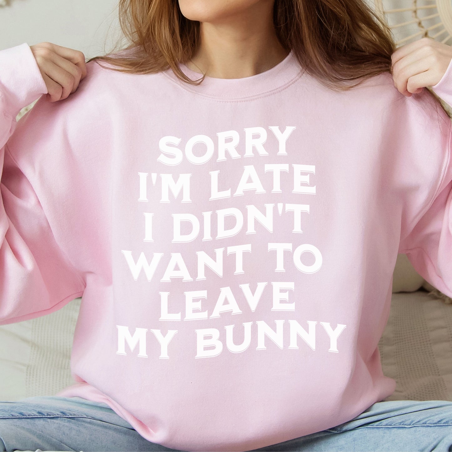 Sorry, I'm Late Unisex Sweatshirt