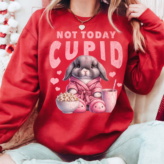 Not Today Cupid Unisex Sweatshirt