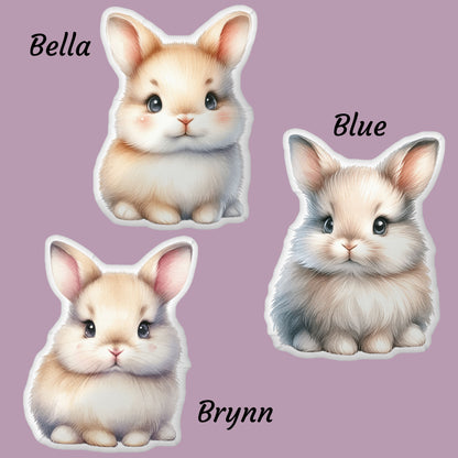 Baby Bunny Bella Shaped Pillow