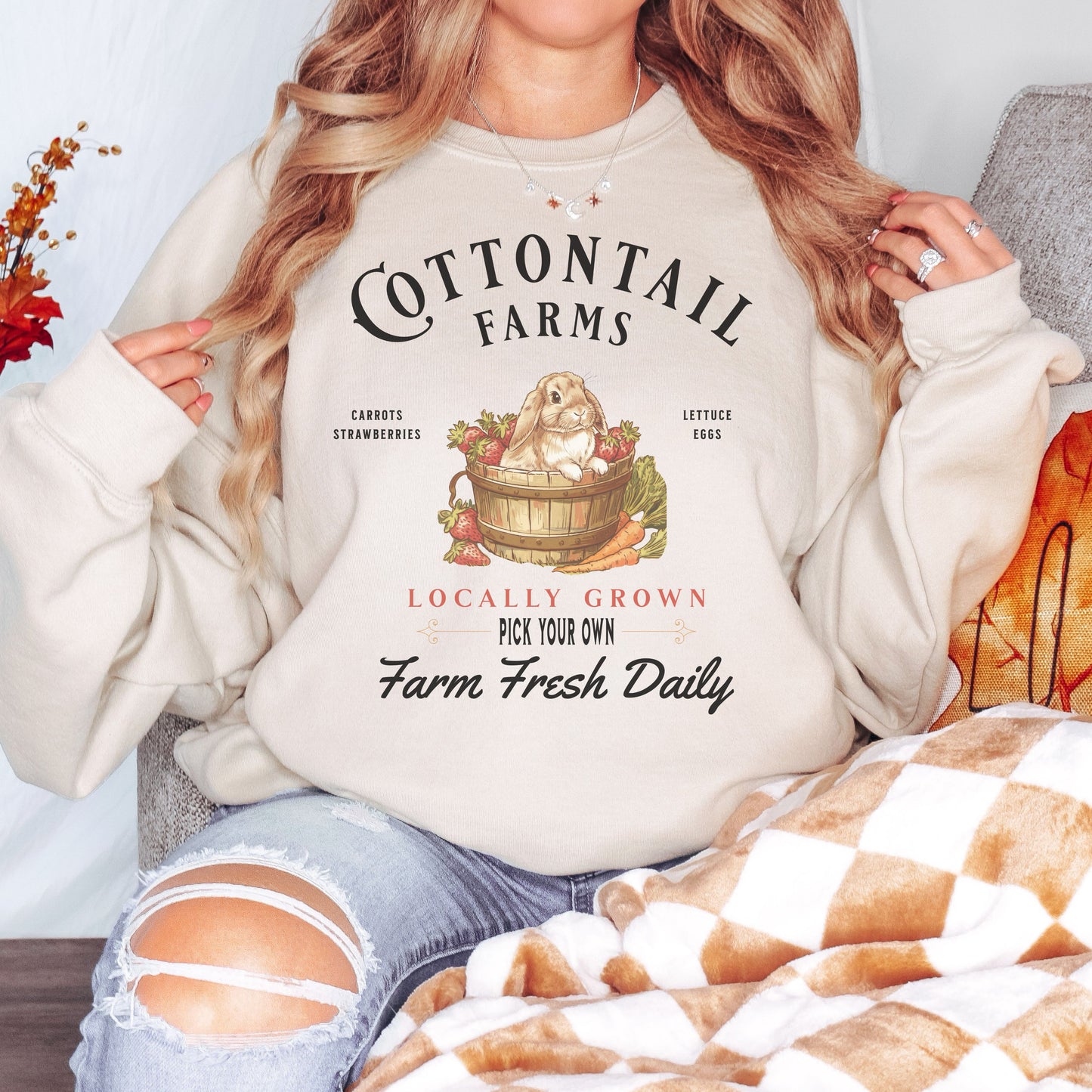 Cottontail Farms Unisex Sweatshirt