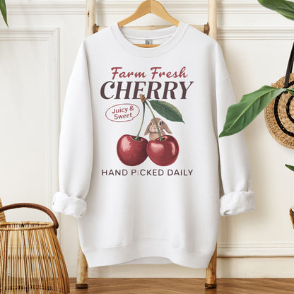 Farm Fresh Cherry Unisex Sweatshirt