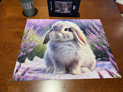 Lavender Blossoms Jigsaw Puzzle