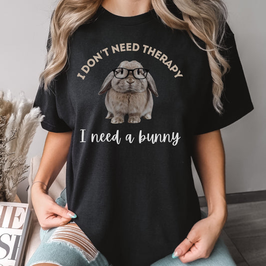 I Don't Need Therapy Unisex Garment-dyed Heavyweight T-Shirt