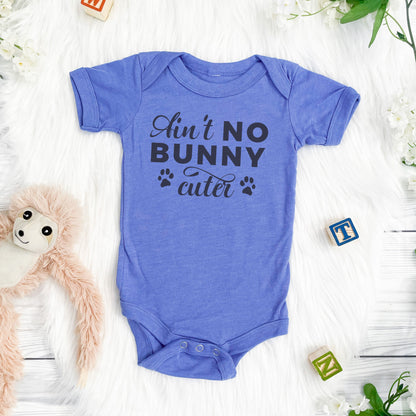 Ain't No Bunny Cuter Baby Short Sleeve One Piece