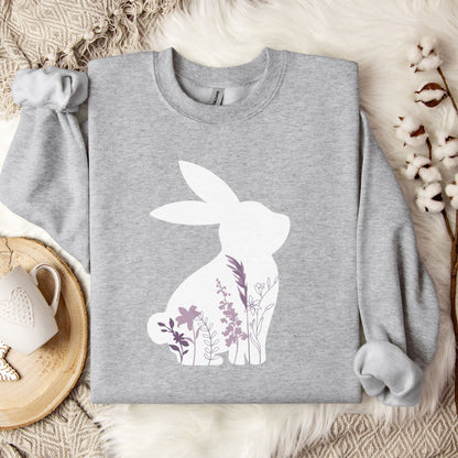 Bunny Silhouette Unisex Sweatshirt