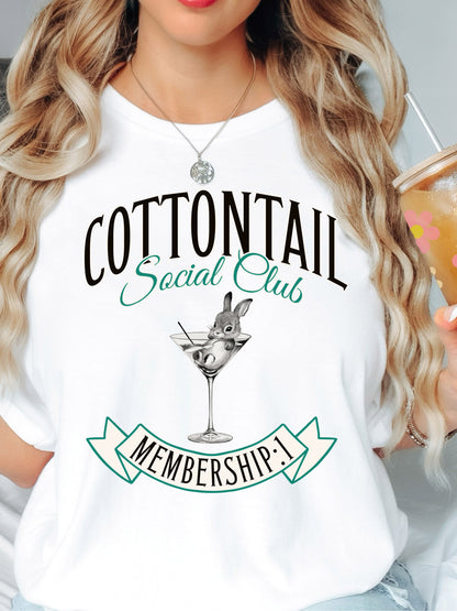 Cottontail Social Club Unisex Garment-dyed Heavyweight T-Shirt