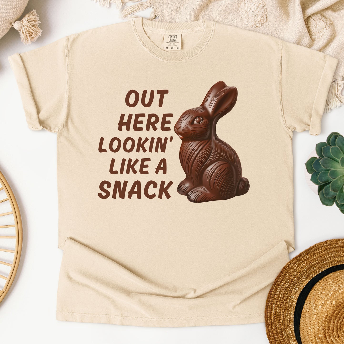 Lookin' Like A Snack Unisex Garment-dyed Heavyweight T-Shirt