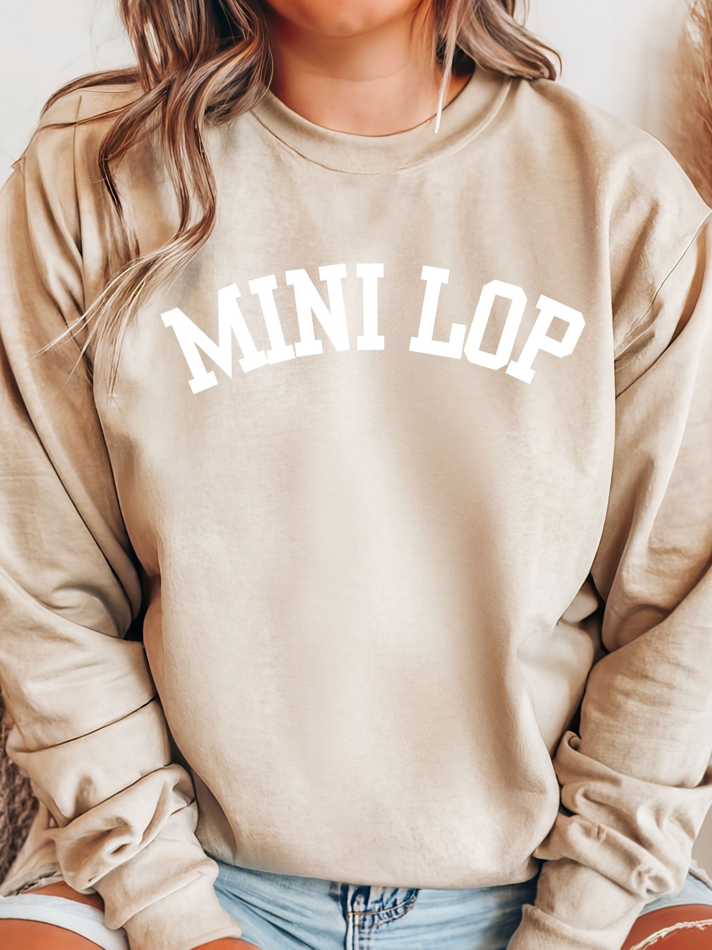 Mini Lop Unisex Sweatshirt