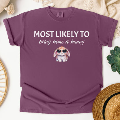 Most Likely To Unisex Garment-dyed Heavyweight T-Shirt