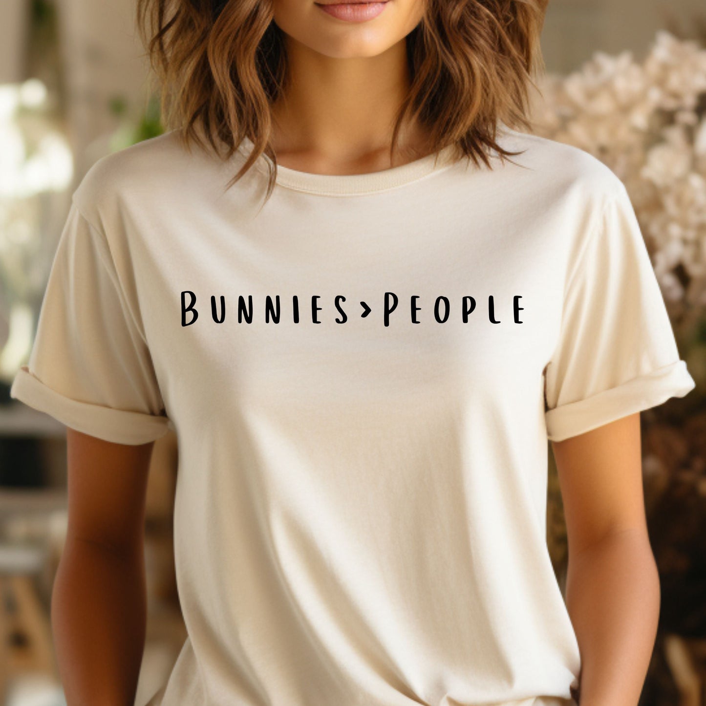 Bunnies > People Unisex T-Shirt