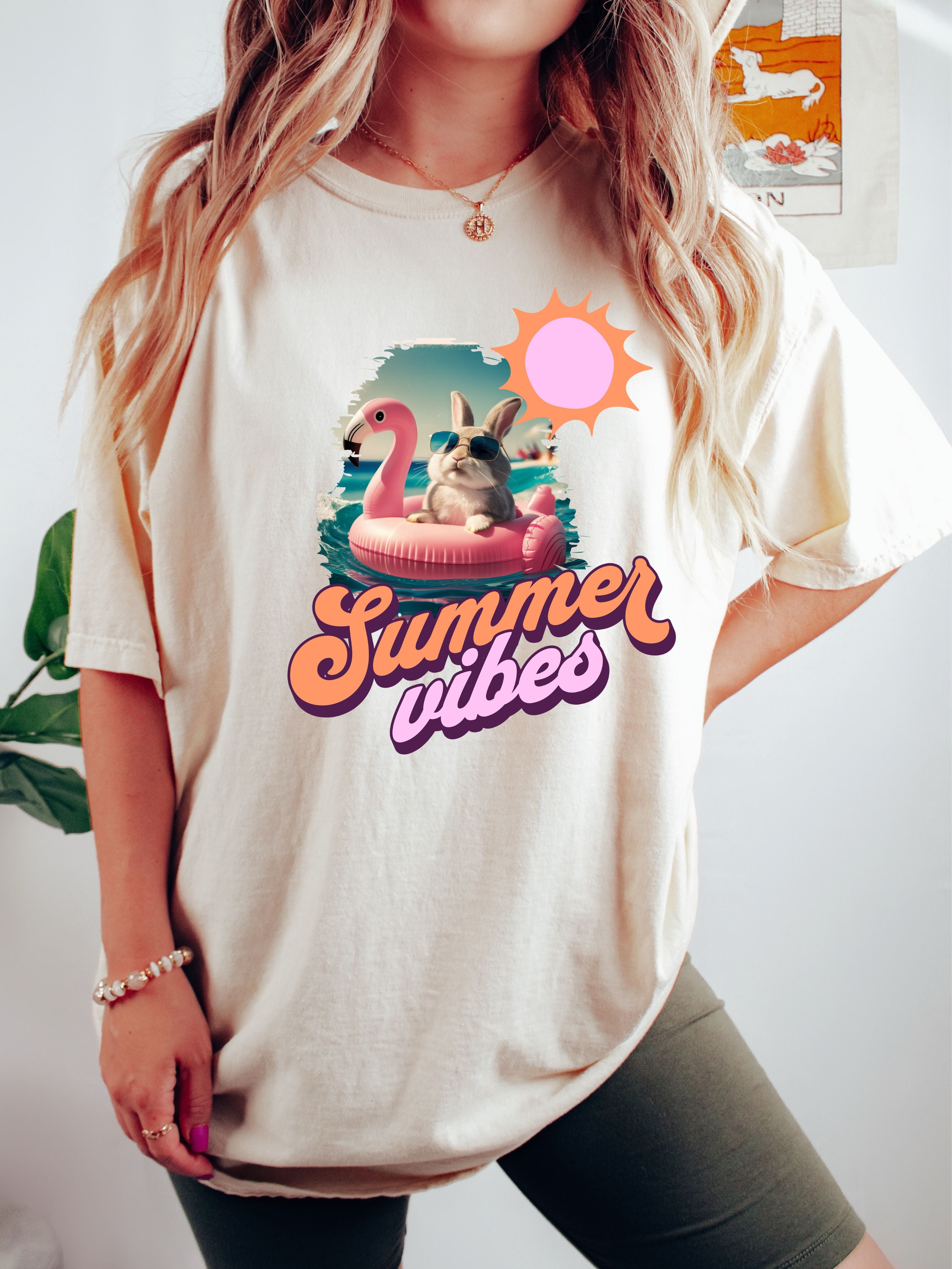 Summer Vibes Unisex Garment-Dyed Heavyweight T-Shirt – Chester & Co.