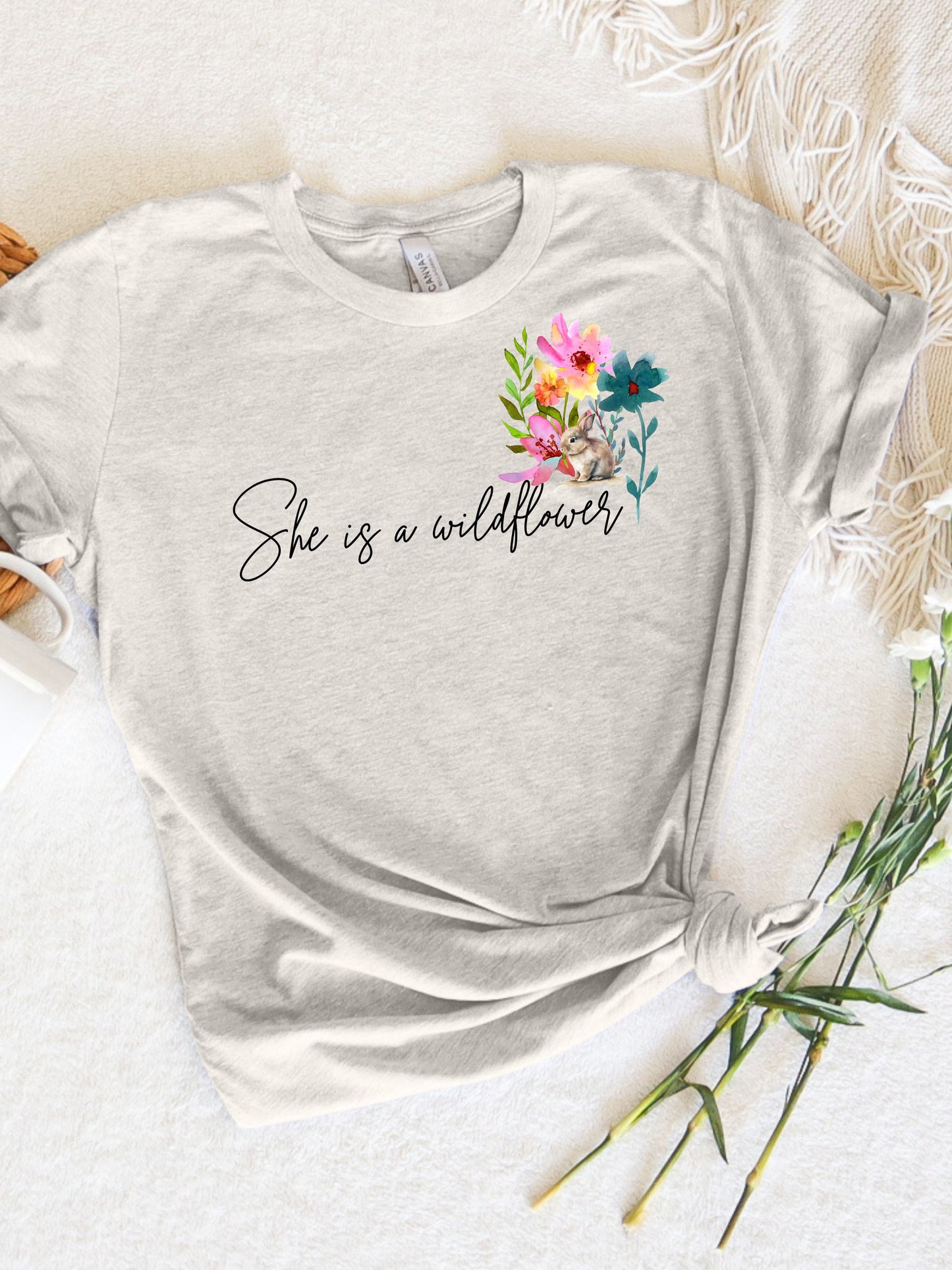 She is a Wildflower Unisex T-Shirt