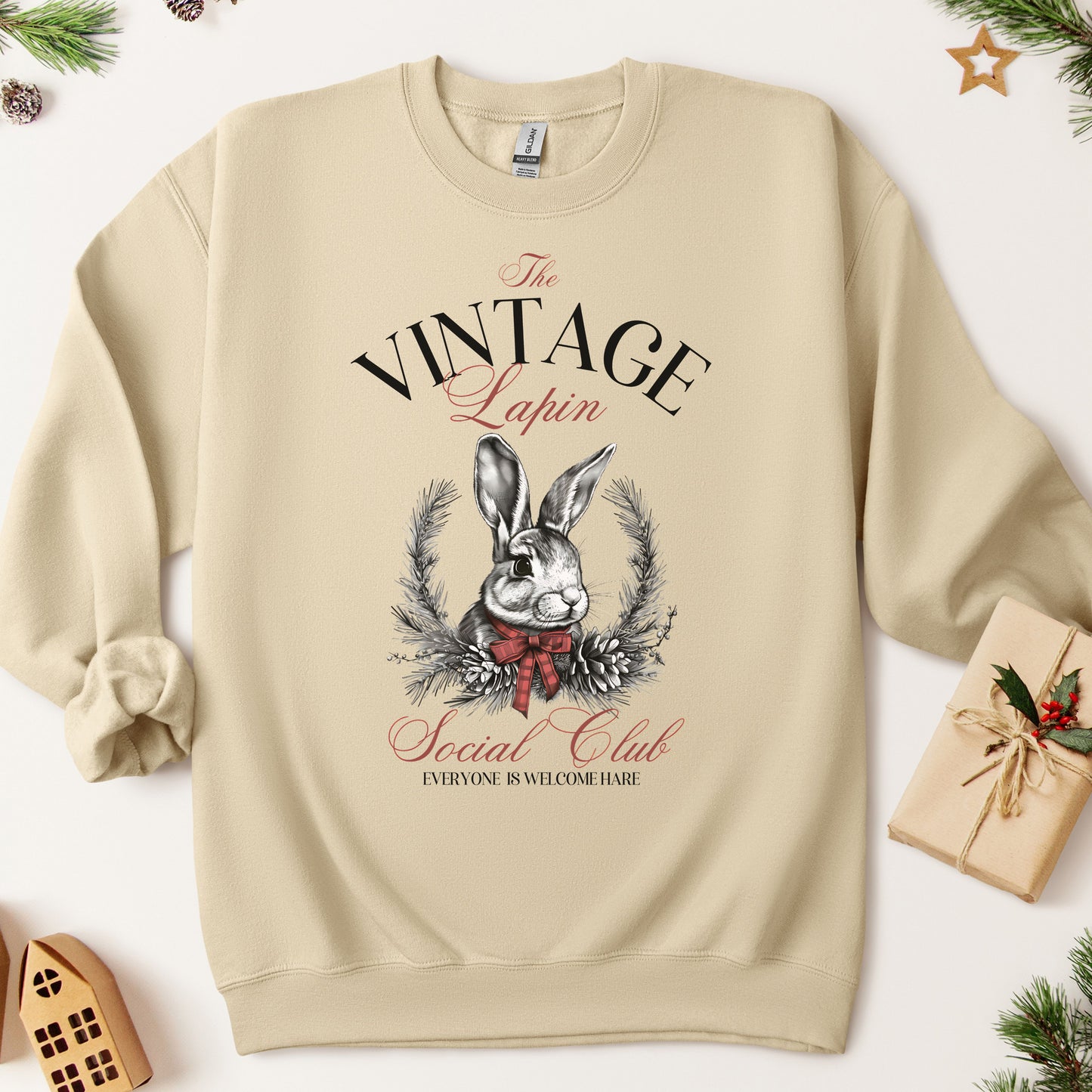 The Vintage Lapin Social Club Unisex Sweatshirt