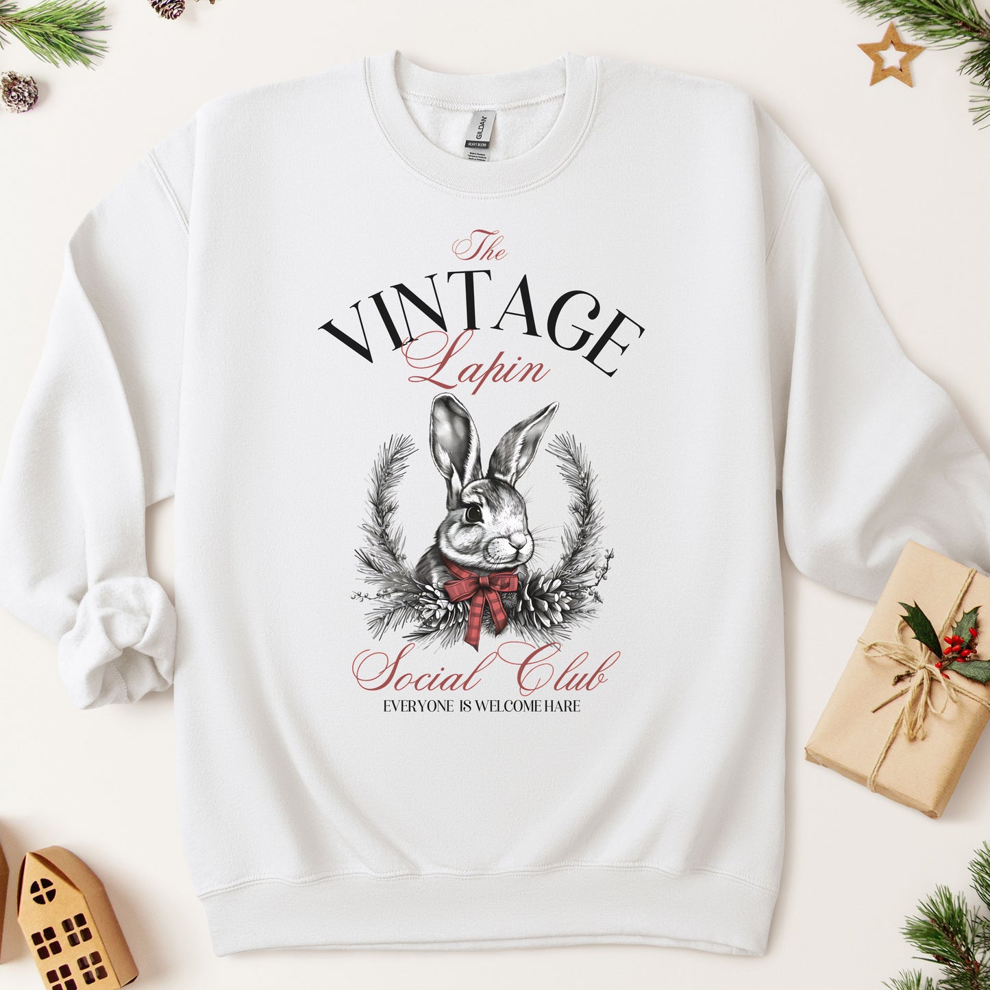 The Vintage Lapin Social Club Unisex Sweatshirt