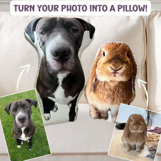 Your Photo Custom-Shaped Pillow