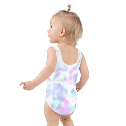 Tie Dye Bunny Kids Swimsuit