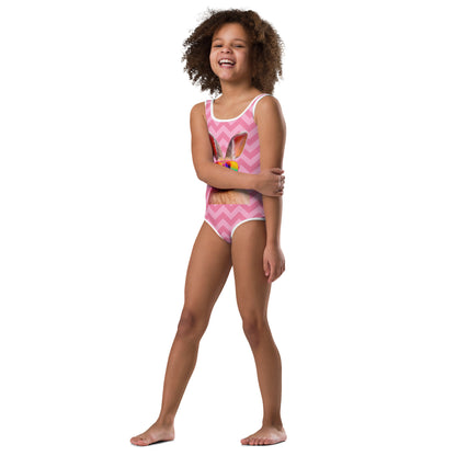 Pink Sunnies Bunny Kids Swimsuit