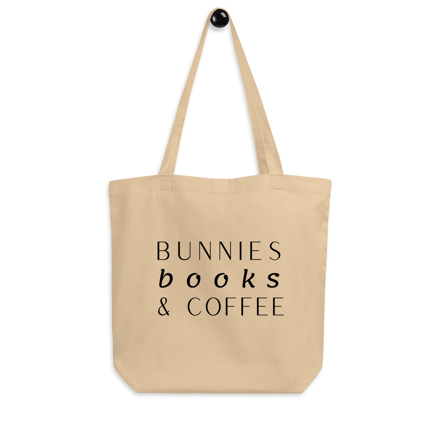 Bunnies, Books & Coffee Eco Tote Bag