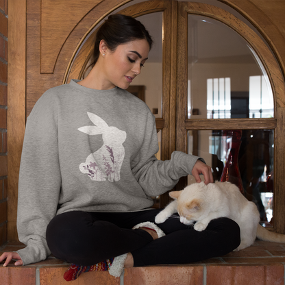 Bunny Silhouette Unisex Sweatshirt