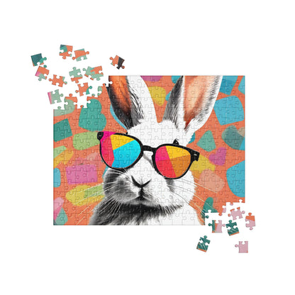 Bright Bunny Vibes Jigsaw puzzle