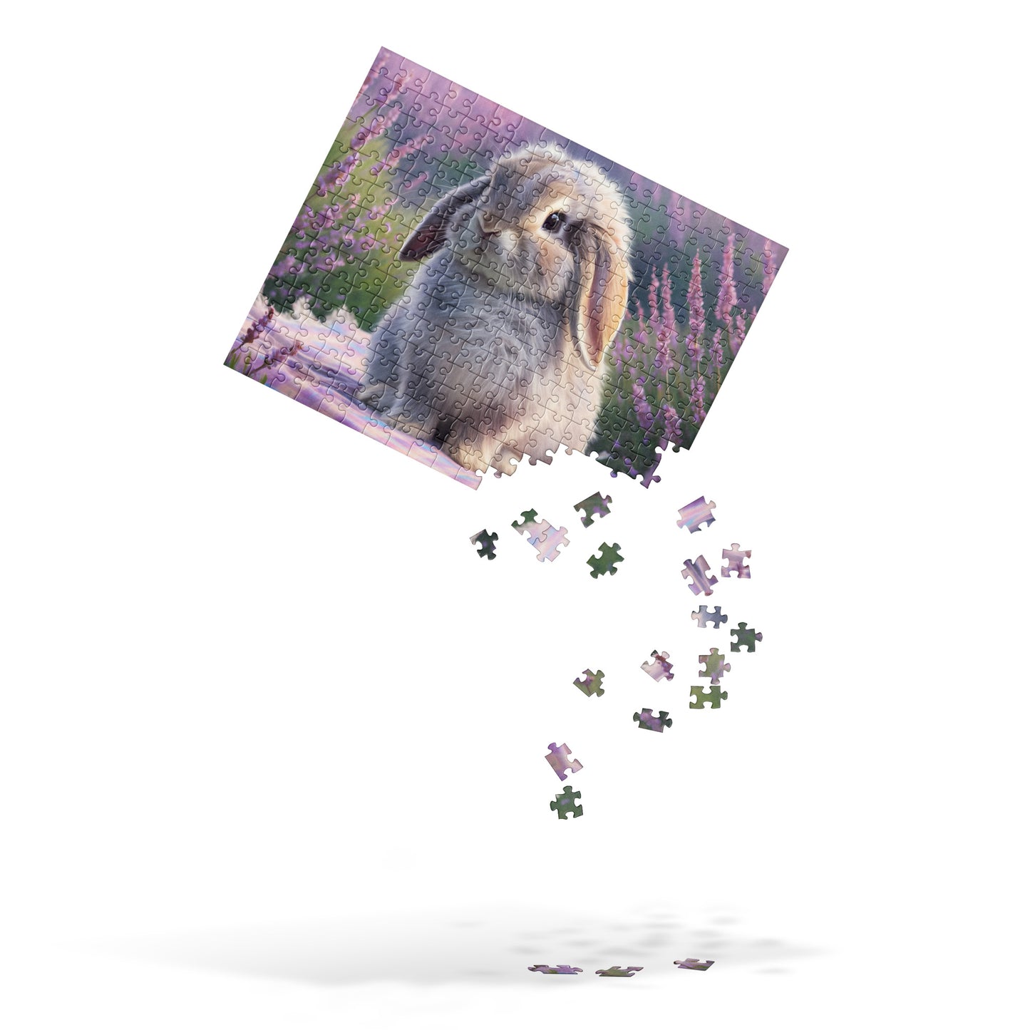 Lavender Blossoms Jigsaw Puzzle