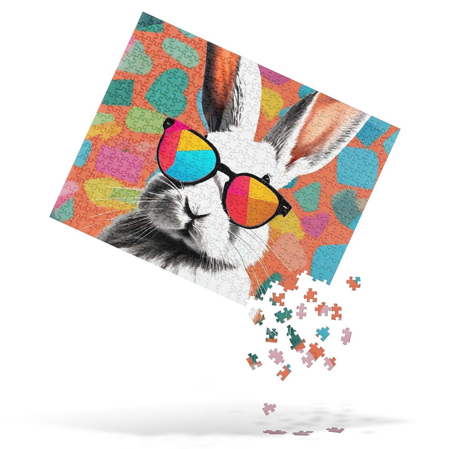 Bright Bunny Vibes Jigsaw puzzle