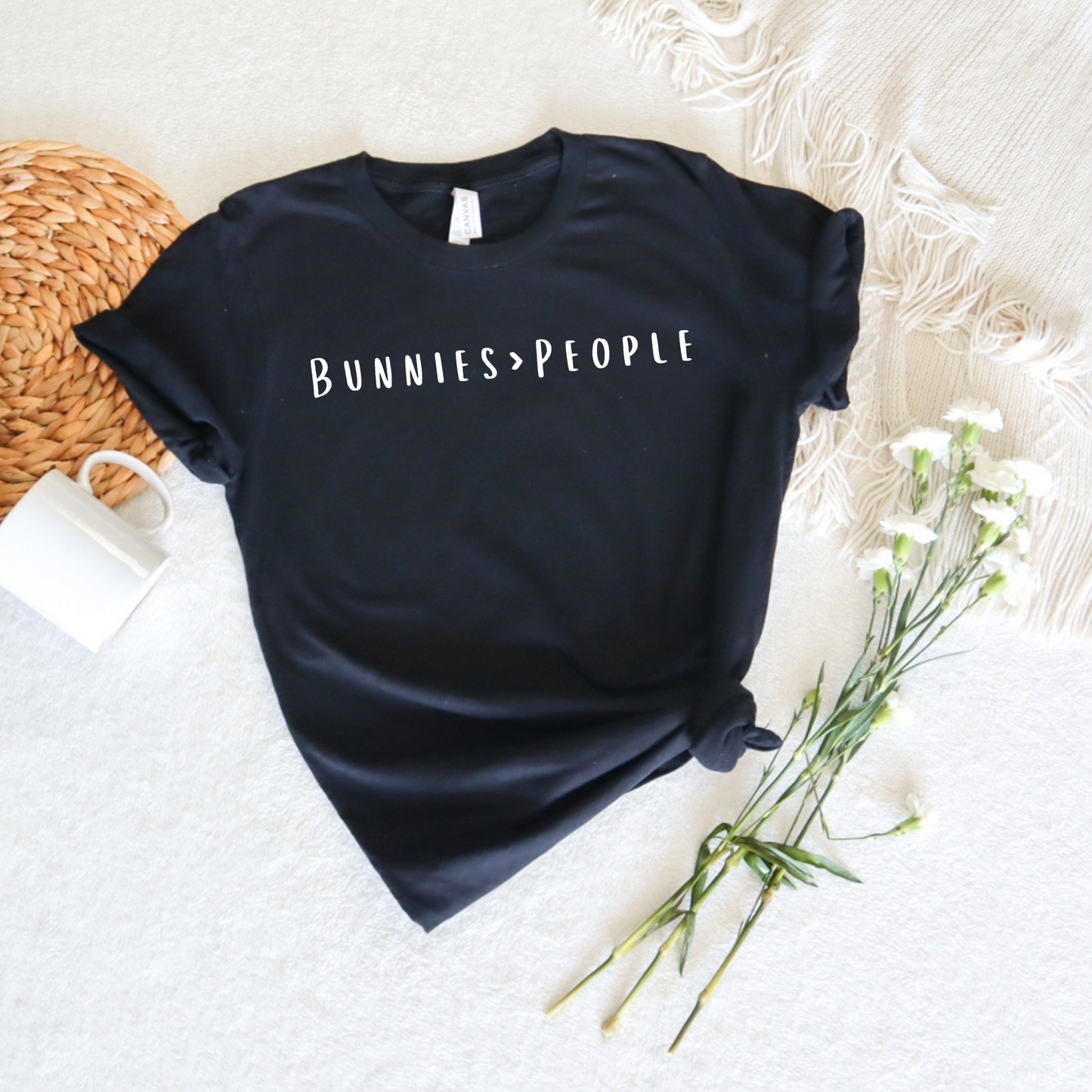 Bunnies > People Unisex T-Shirt