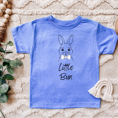 Little Bun Bowtie Toddler Short Sleeve Tee