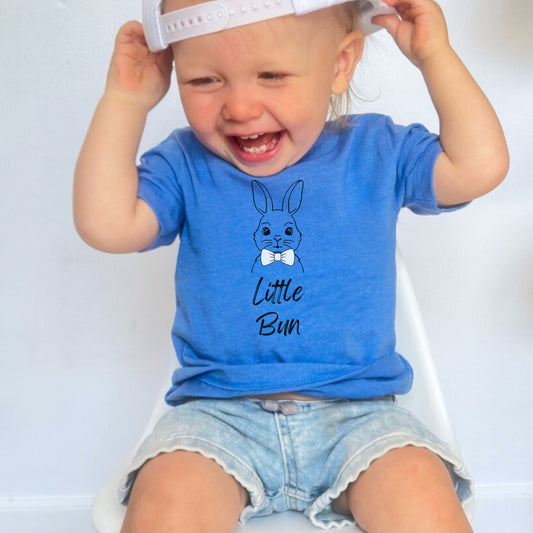 Little Bun Bowtie Baby Jersey Short Sleeve Tee